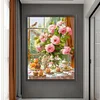 Vase-11CT Stamped Cross Stitch 45*60cm/17.72*23.62in(Big Size) tapestrymarket
