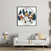 Snowland Fairy Tale-11CT Stamped Cross Stitch 20*20cm/7.87*7.87in tapestrymarket