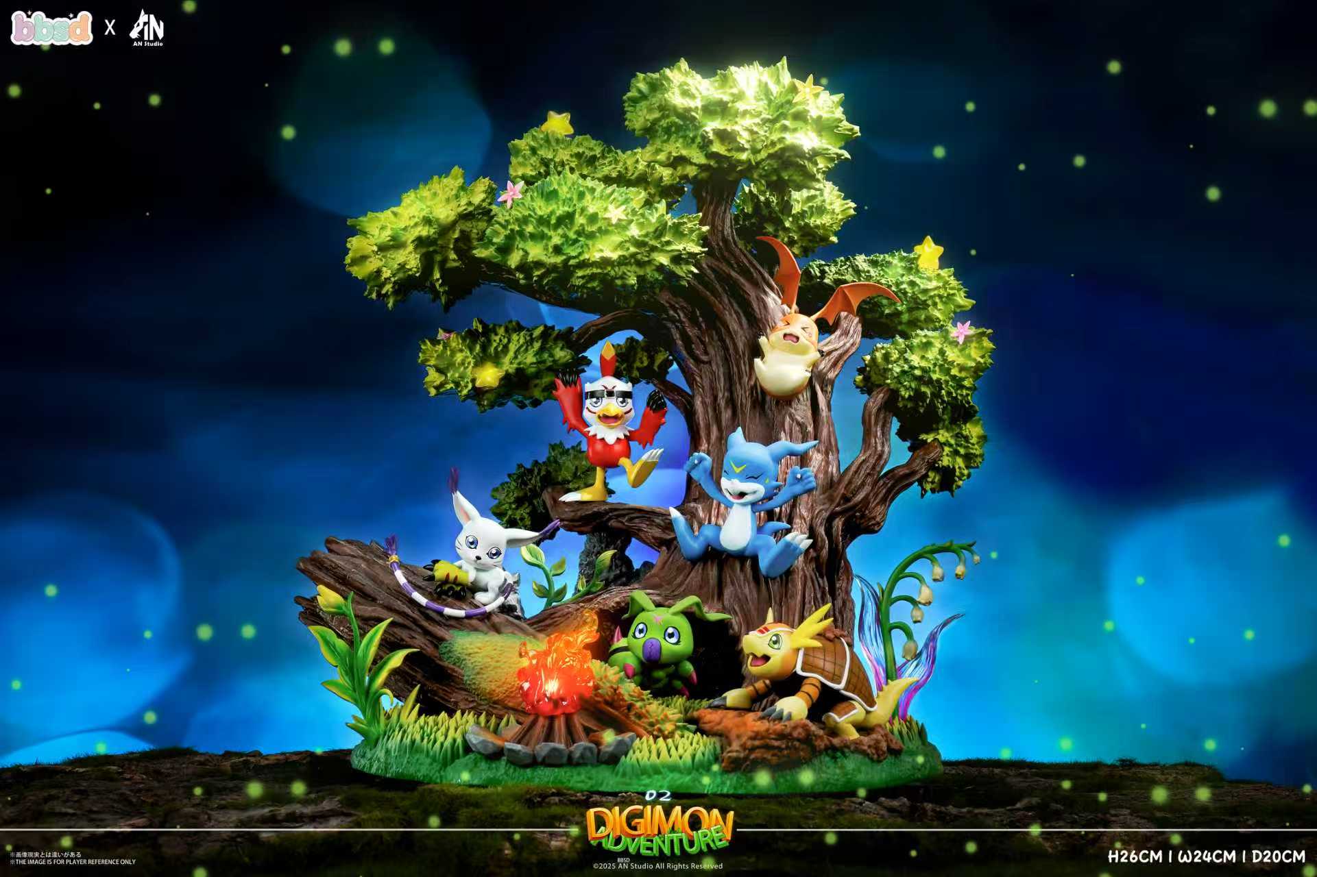 AN Studio - Desktop Ecology Series #02 Digimon Statue(GK)-