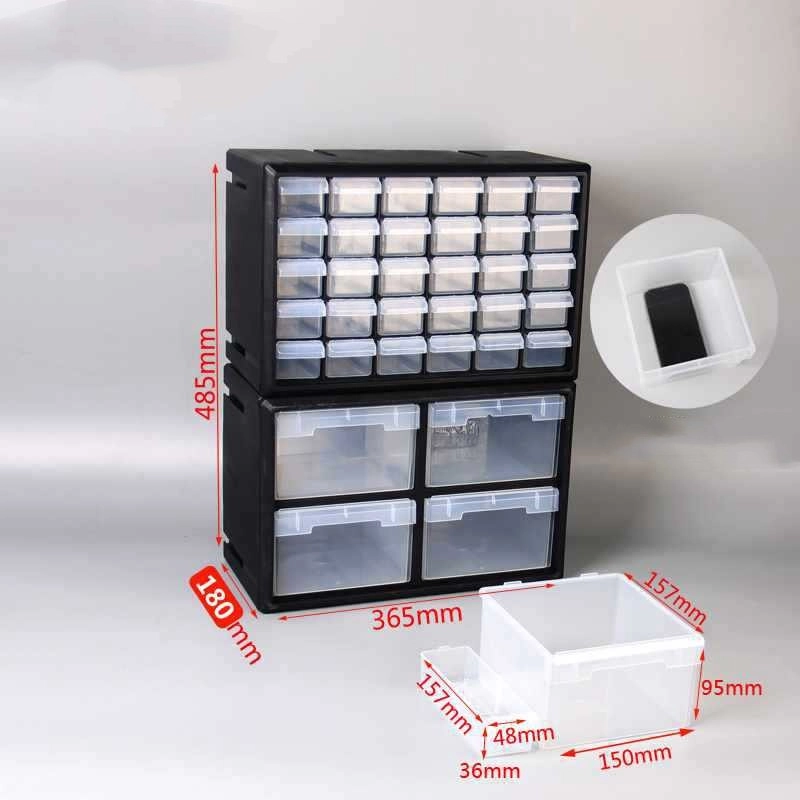 Casual Solid Color Plastic Storage Box