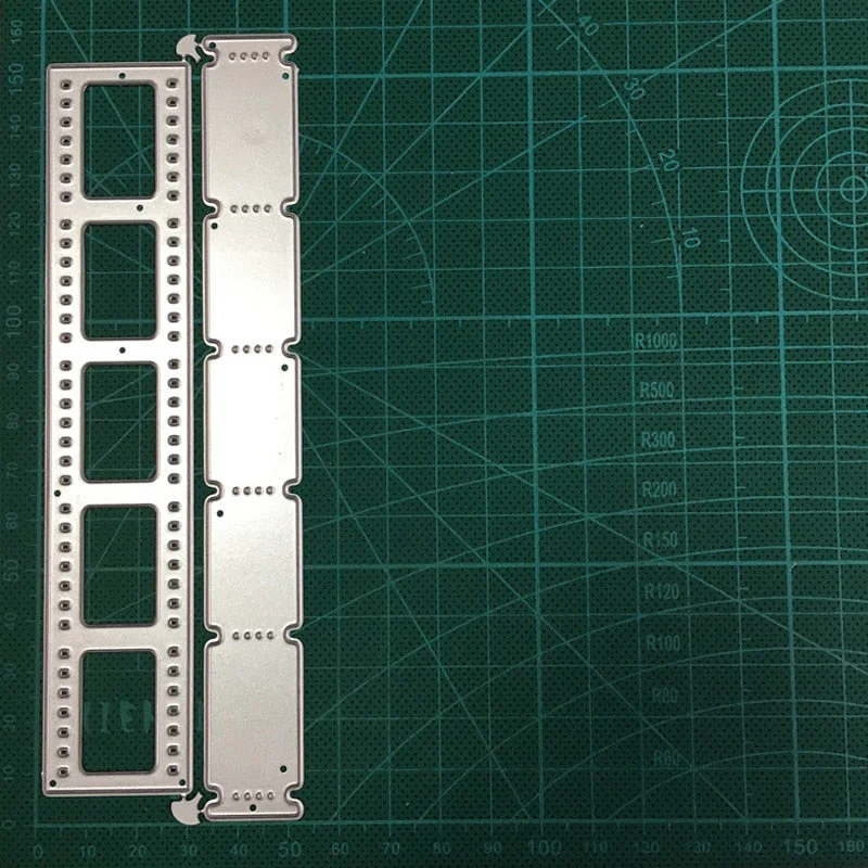 2020 New Metal Dies Film Strip Tickets Cutting Dies For DIY Scrapbooking Dies Paper Cards Making Embossing Decoration Craft Dies