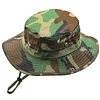 Camo Boonie Hat for Men Women, Military Tactical Wide Brim Bucket Hats, UPF50+ Jungle Sun Cap for Fishing Hunting Safari