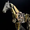 ENGINEKITOR Mechanical Running Horse 3D Metal Model Kit &ndash; Kinetic Motion Engineering Model