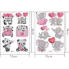 2 Sheets Diamonds Painting DIY Cartoon Animals Sticker