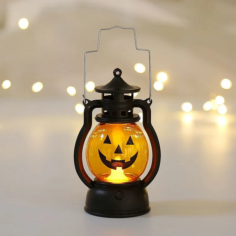 Halloween Portable Pumpkin Skull Lamp