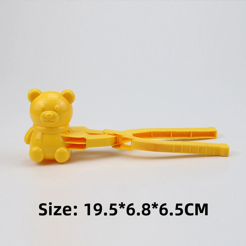 Children’s Winter Outdoor Toy Snow Clip Snowball Fight Artifact Snowflake Love Snowball Clip Play Snow Toy Sand Mold