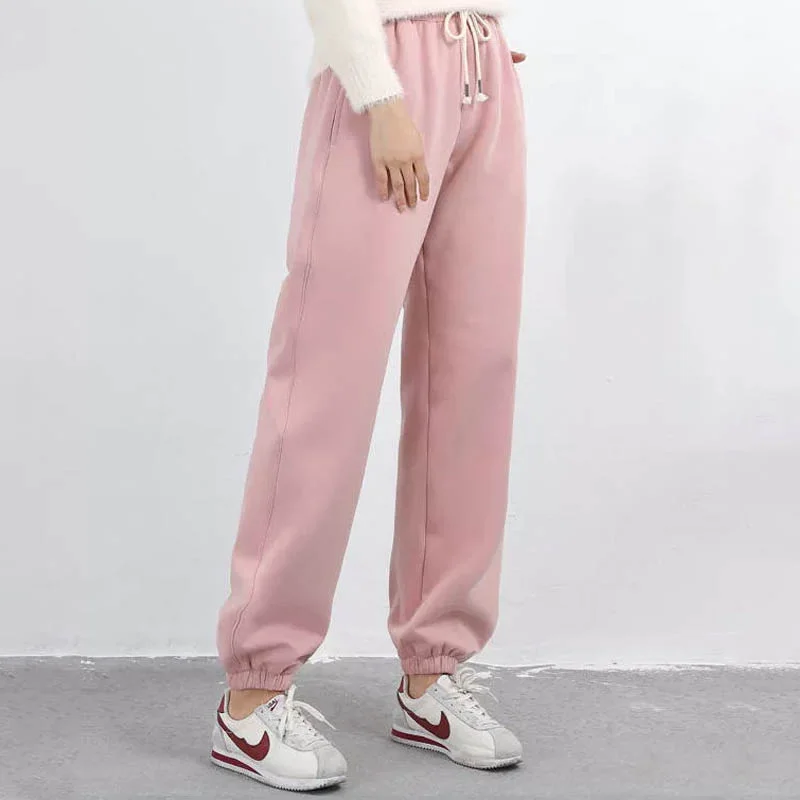 💥2021 New Arrival Casual Cotton Warm Fleece Pants