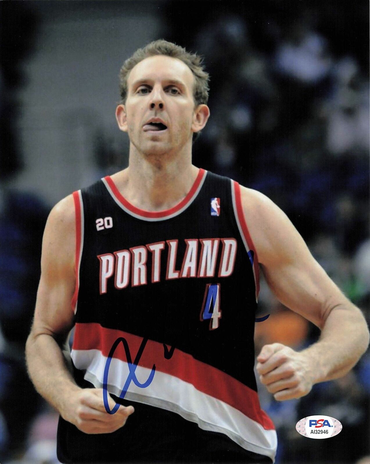 Sean Marks signed 8x10 Photo Poster painting PSA/DNA Portland Trail Blazers autographed