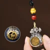 Zodiac Lucky Bag Keychain Pendant Snake Year of the Zodiac Year Amulet Gift