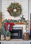 🔥Last Day 49% OFF🌲Christmas Berry Oak Leaf Wreath-mysite-Adracos