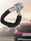 43000lbs Soft Shackle Synthetic Rope with Extra Sleeve for Vehicle Recovery