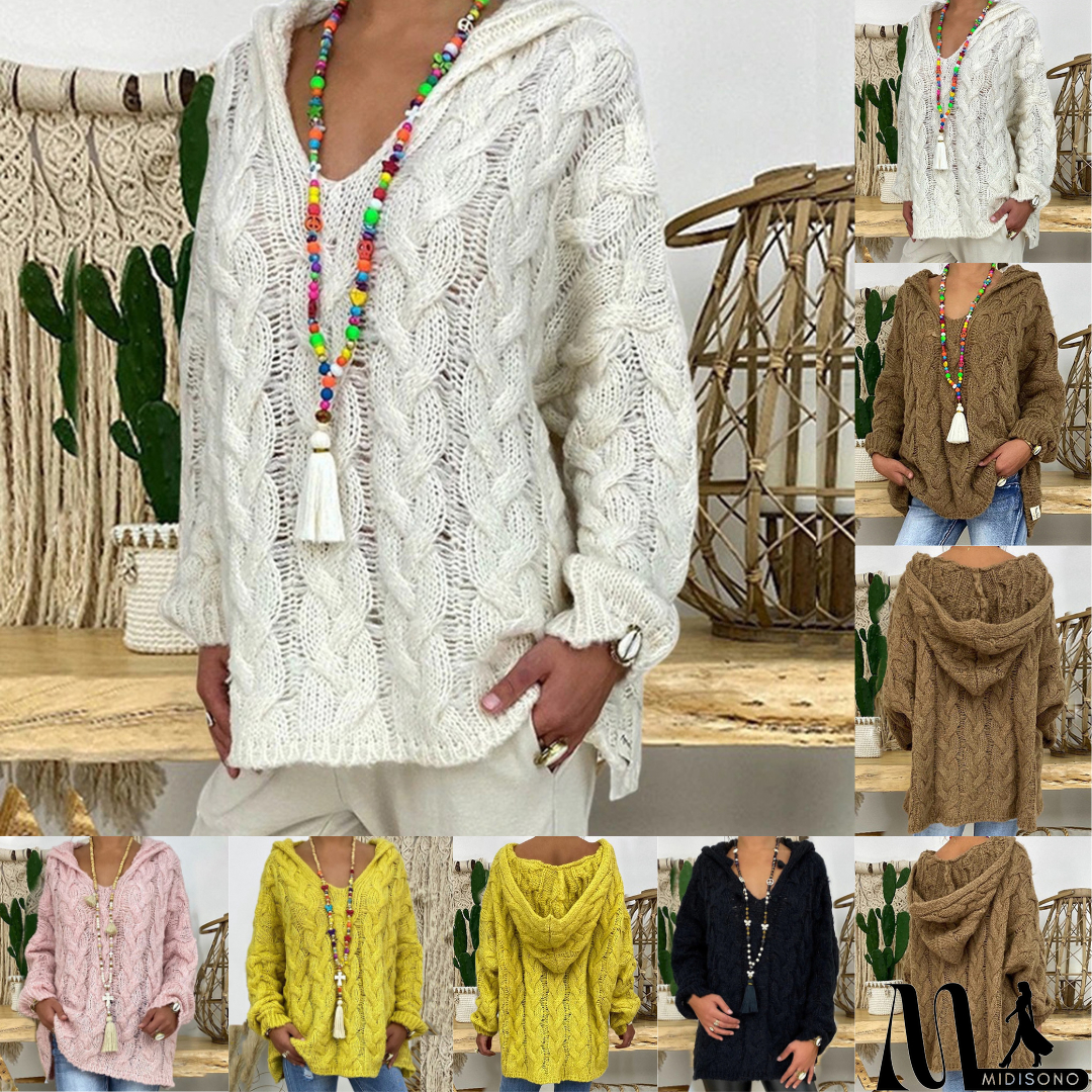 MidiSono - Classic and Elegant winter Pullover