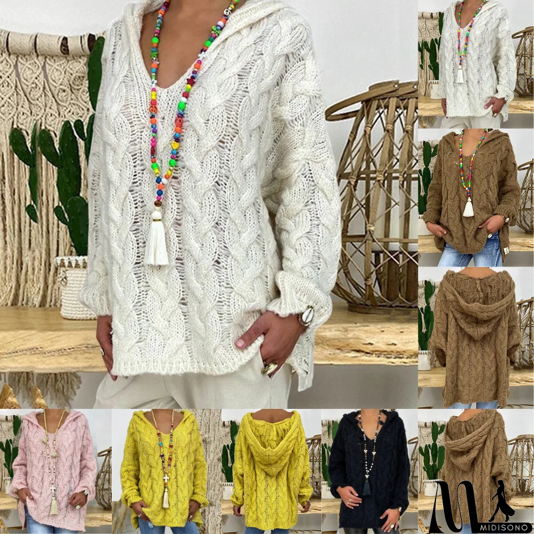 MidiSono - Classic and Elegant winter Pullover