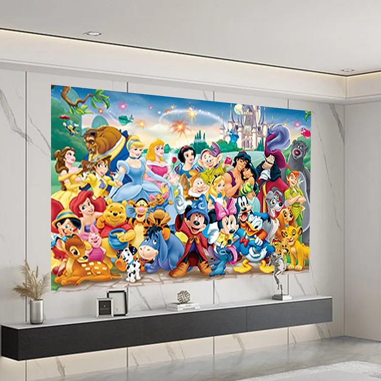 Full Round Drill Diamond Painting -Disney Carnival - 110*80cm