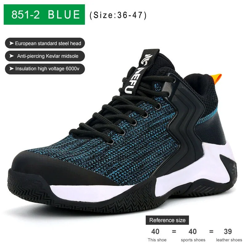 Men Work Safety Shoes Anti-puncture Working Sneakers Male Insulation Working Shoes Men Boots Lightweight Safety Boots 2021 New