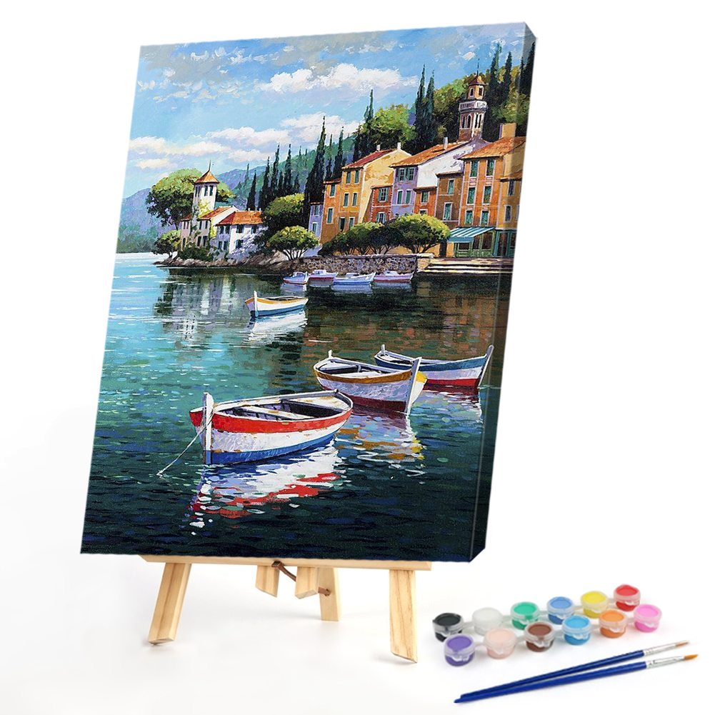 

40*50CM - Paint By Numbers - Landscape, 501 Original