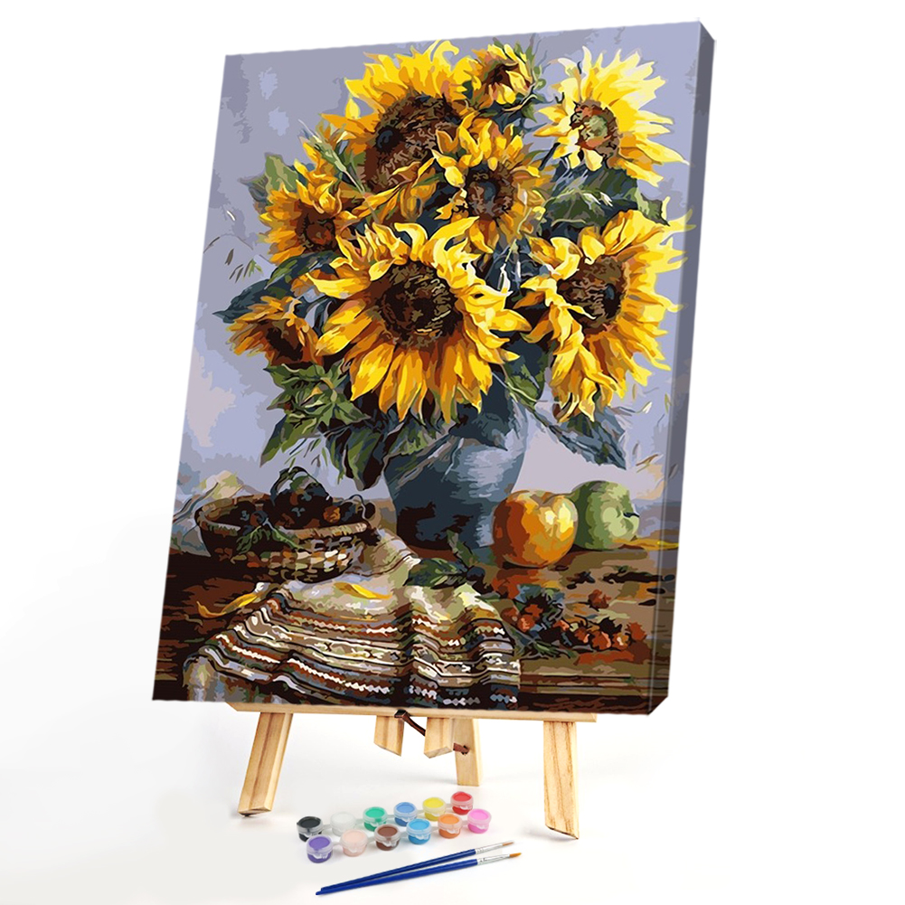 

30*40CM - Paint By Numbers - Sunflower, 501 Original