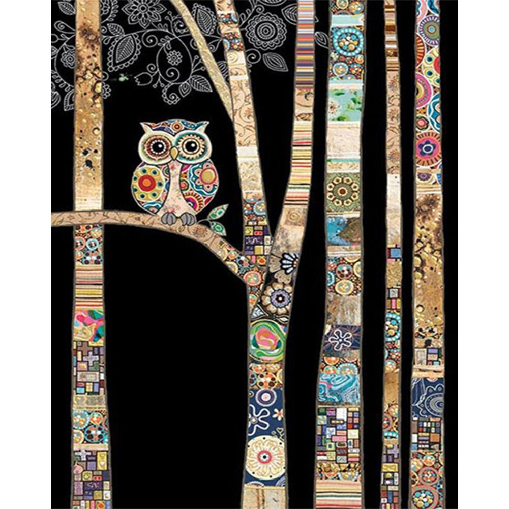 

Owl - Square Drill Diamond Painting - 55*65CM (Big Size), 501 Original