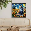 Diamond Painting-5D Full Round Drill Cats(40x40cm)