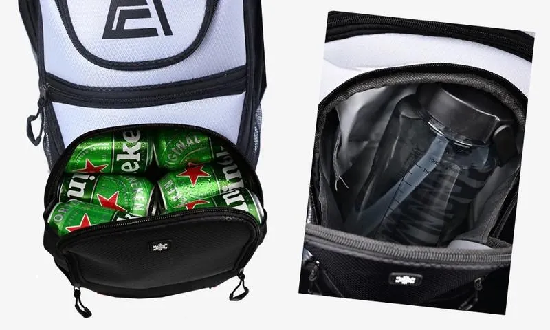 Ask Echo Golf T-LOCK Cart Bag 14 Way Organizer Dividers Quiet Golf Bag