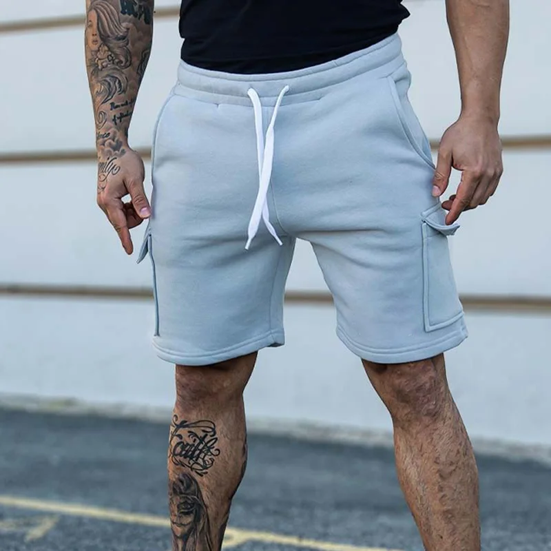 Side Pocket Athleisure Shorts