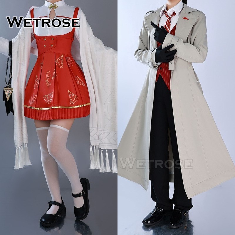 [Wetrose] Pre-Order Jinhsi Xiangli Yao Wuthering Waves×Pizzahut Collab Cosplay Costume