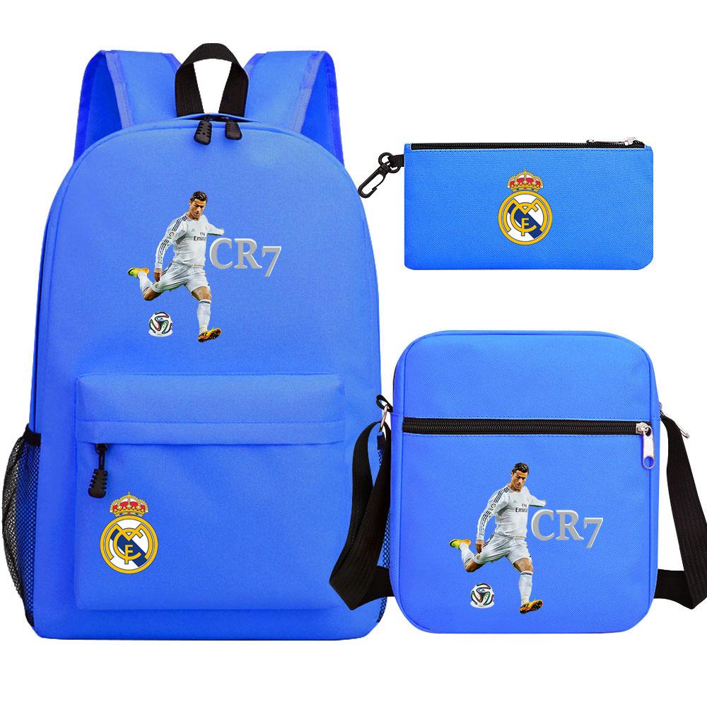 Mayoulove Cristiano Ronaldo Backpack Lightweight Design Perfect for School and Outdoor Activities-Mayoulove