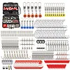 267pcs Fishing Accessories Kit Including Box Hooks Swivels Sinkers Gifts for Men