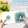 6PCS DIY Diamond Art Greeting Cards Ocean Theme Congratulations Cards & Gifts
