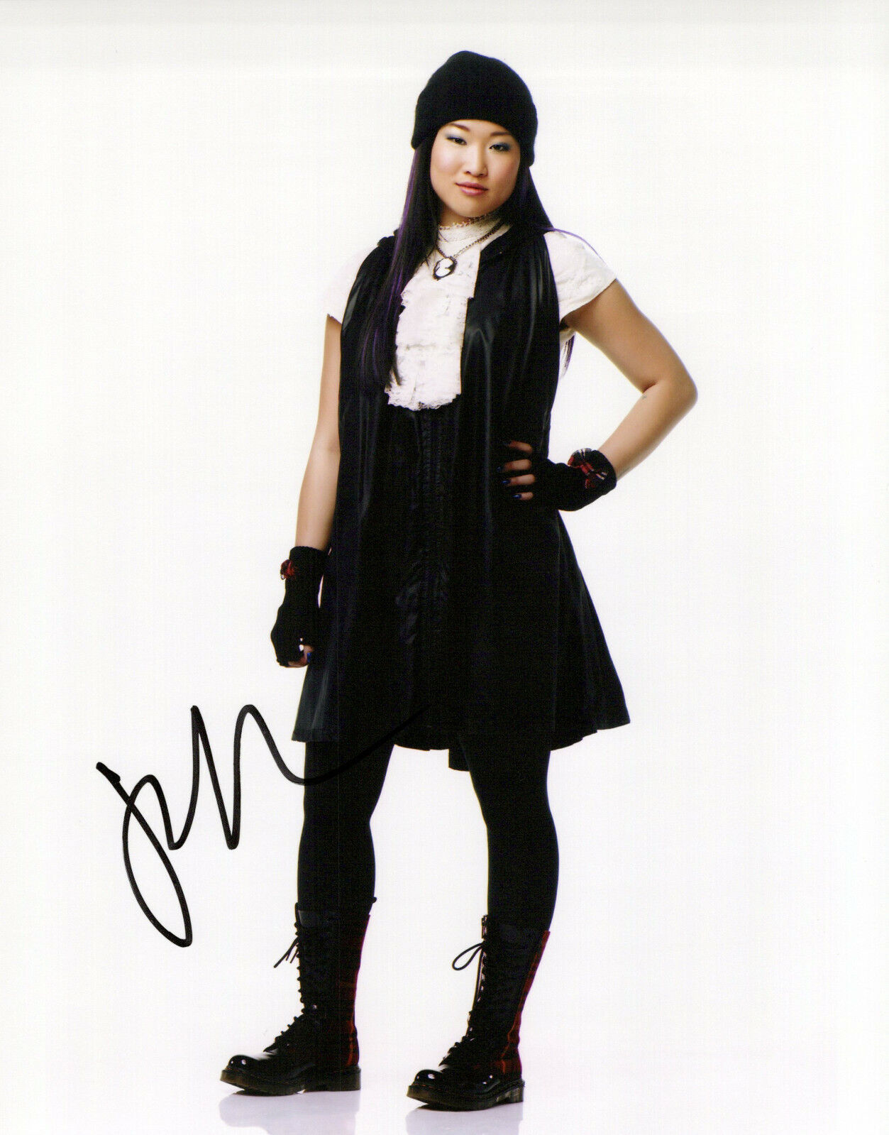 Jenna Ushkowitz Glee autographed Photo Poster painting signed 8X10 #11