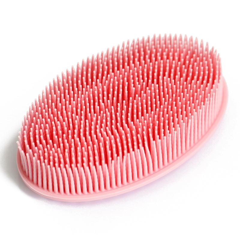 

Pink silicone shower brush silicone shower shampoo brush, 501 Original