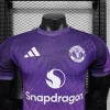 25/26 Player Version Manchester United Purple Soccer Jersey