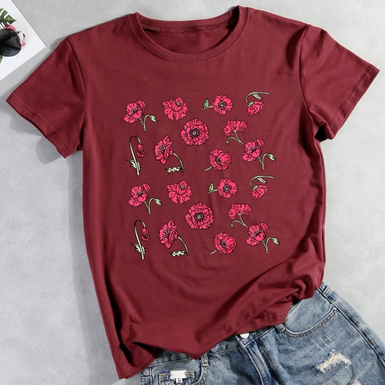 PSL - Floral plant lover T-shirt Tee -012527