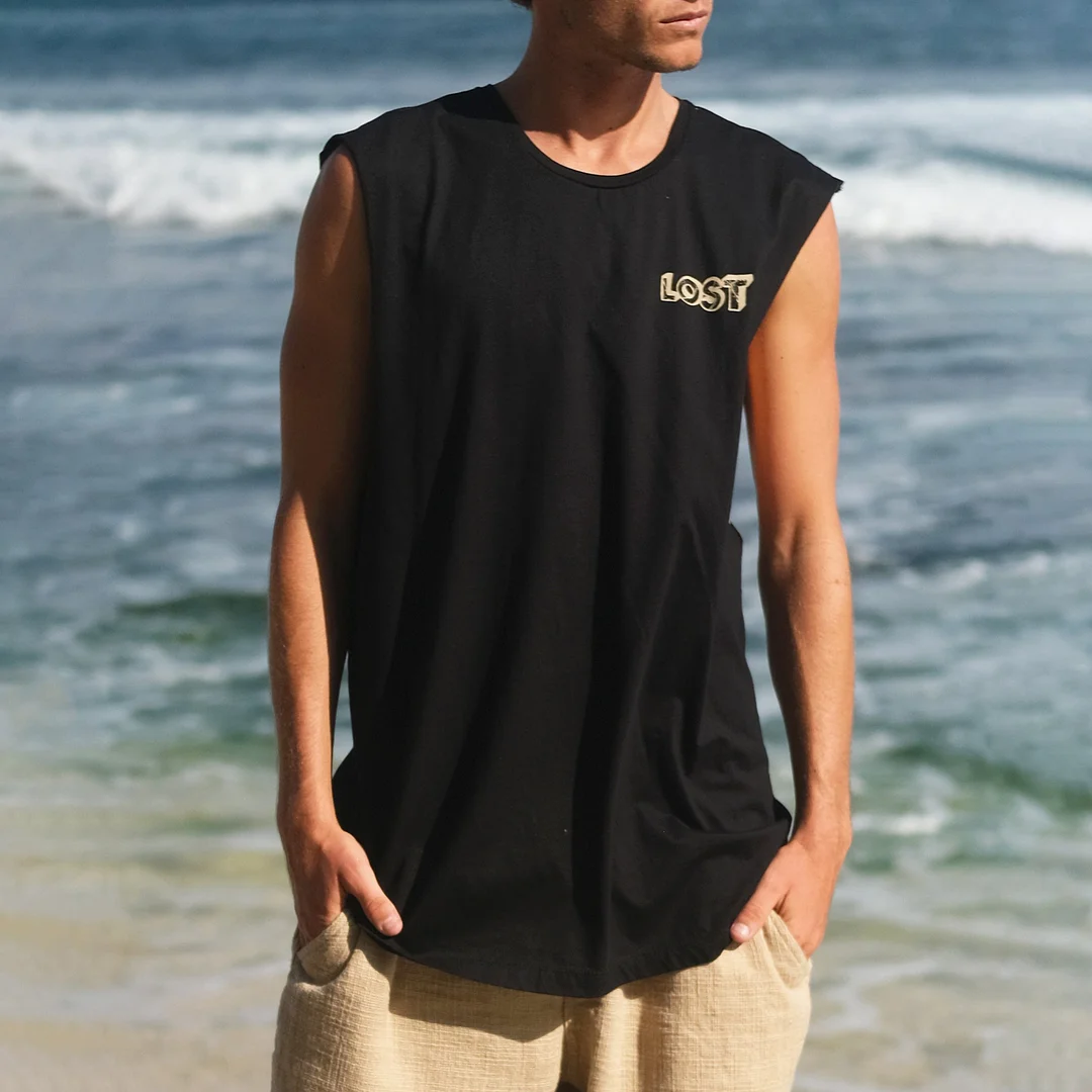  Stylish Sleeveless Tee for Beach and Casual Wear