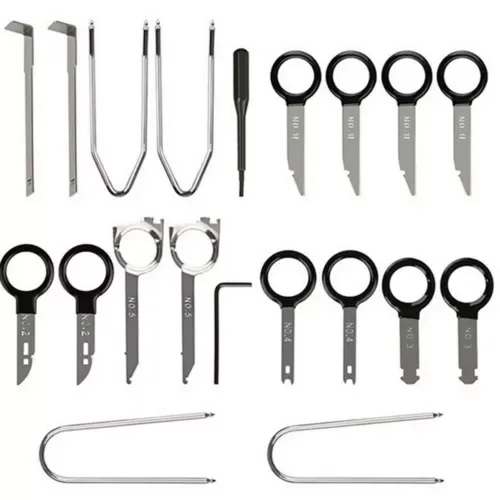Dronehint Car Dash Radio CD Trim Panel Removal Tools Key Pry Extraction Kit Parts 20Pcs (For: GMC) Parts
