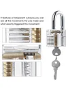Unlock LockPractice Lock Pick Set Key Extractor Padlock Lockpick Tool