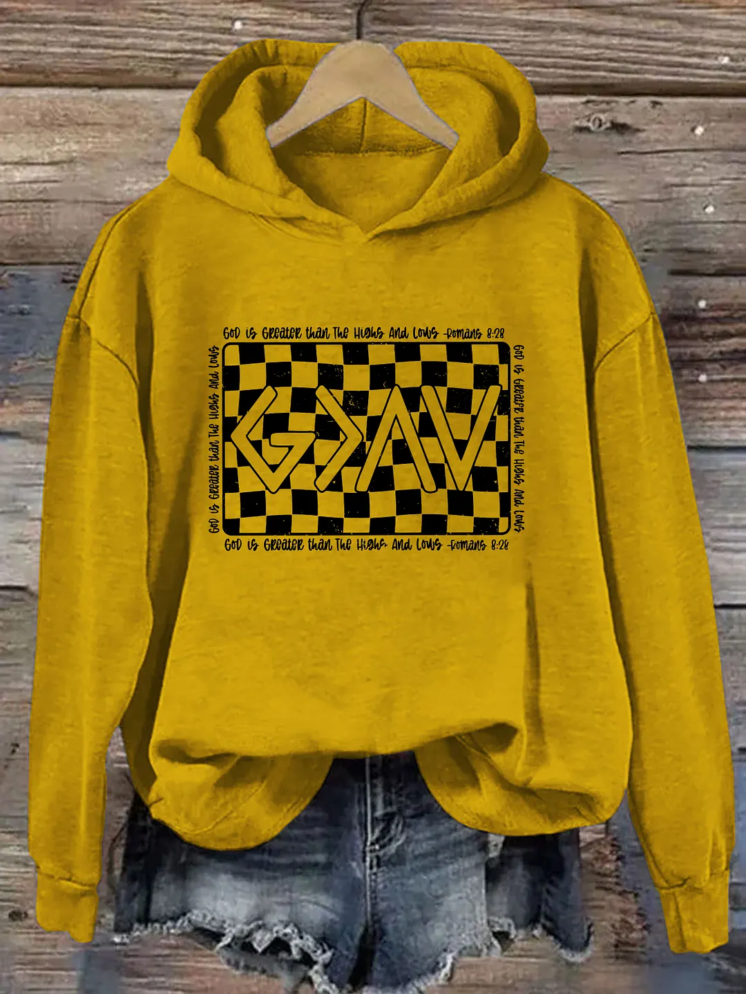 God is Greater Than High And Lows Hoodie