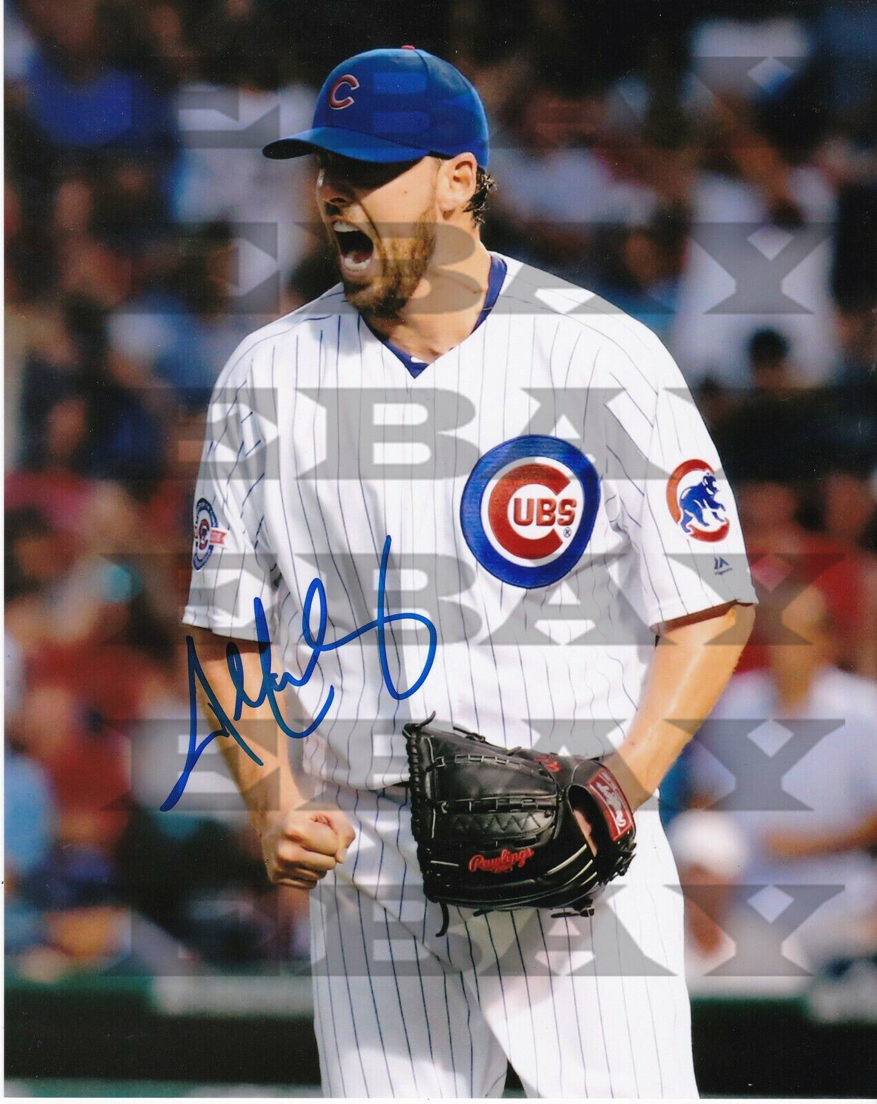 JOHN LACKEY CHICAGO CUBS 8x10 autographed Photo Poster painting Reprint