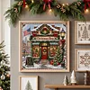 Xmas Shop 11CT 3 Strands DIY Stamped Cross Stitch Kit for Adults 45x45cm tapestrymarket
