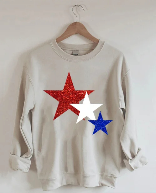 Glitter 4th of July Sweatshirt