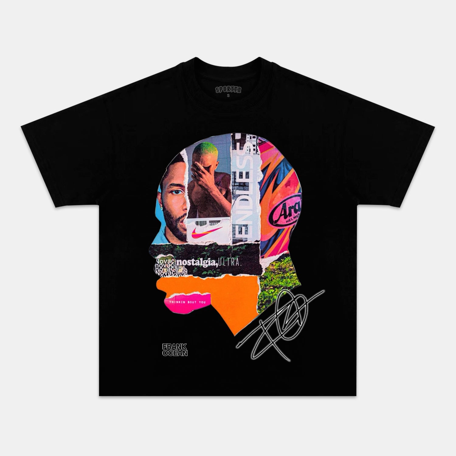 FRANK OCEAN & HEAD COLLAGE TEE