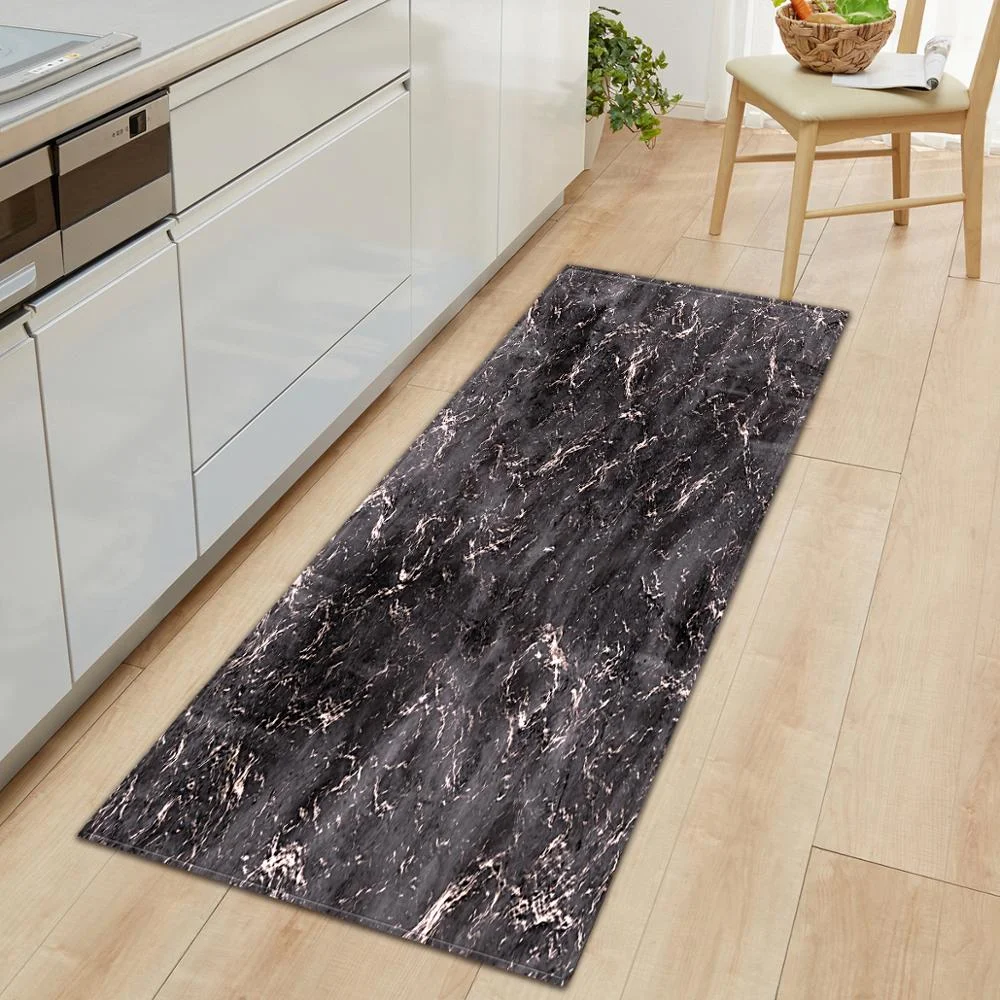 Kitchen Mat Bedroom Entrance Door mat Living Room Carpet Home Hallway Floor Decoration  Bathroom Non-slip Absorbent Rug