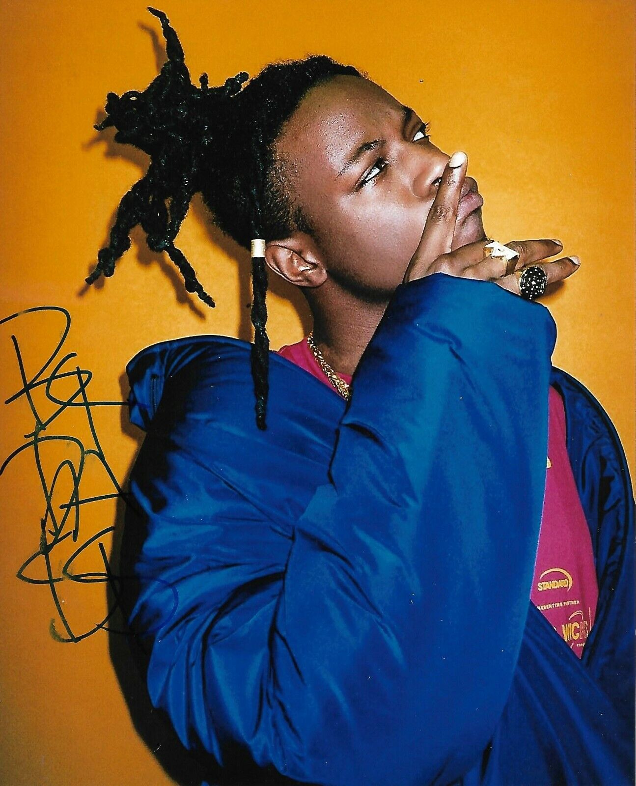 JOEY BADASS signed autograph RAPPER 8X10 Photo Poster painting (ACTION BRONSON, FLATBUSH) w/ COA