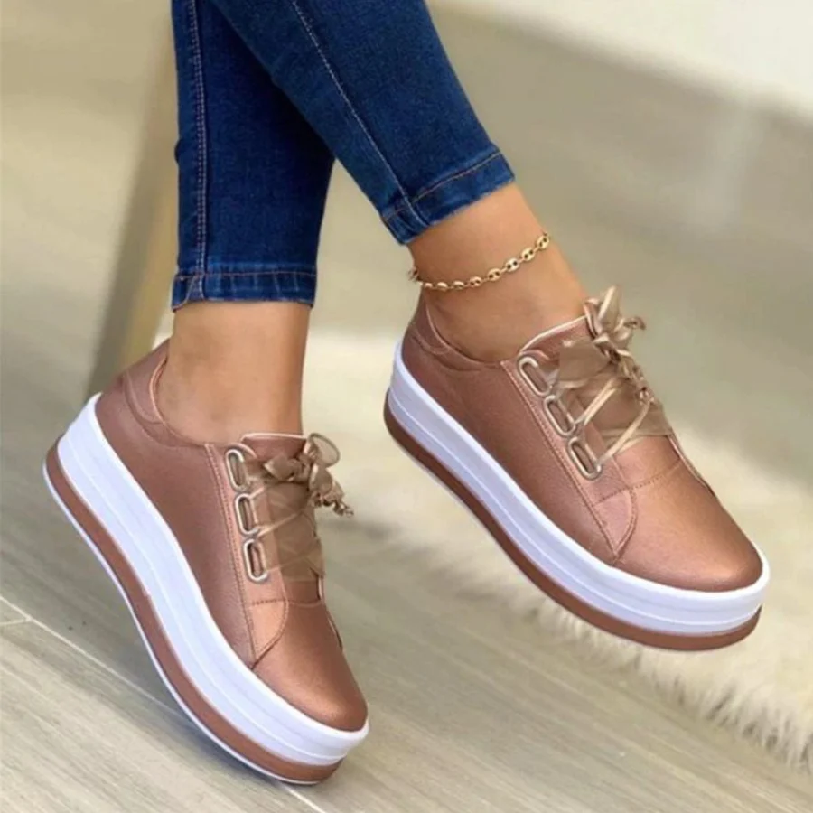  Elegant Round Toe Casual Ankle Comfortable Shoes