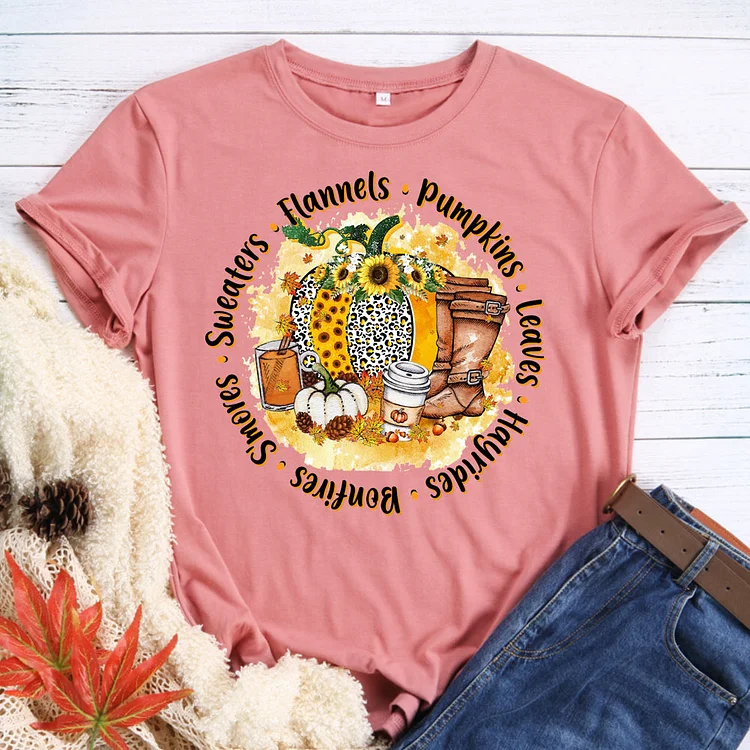 Pumpkin T-Shirt Tee -596852