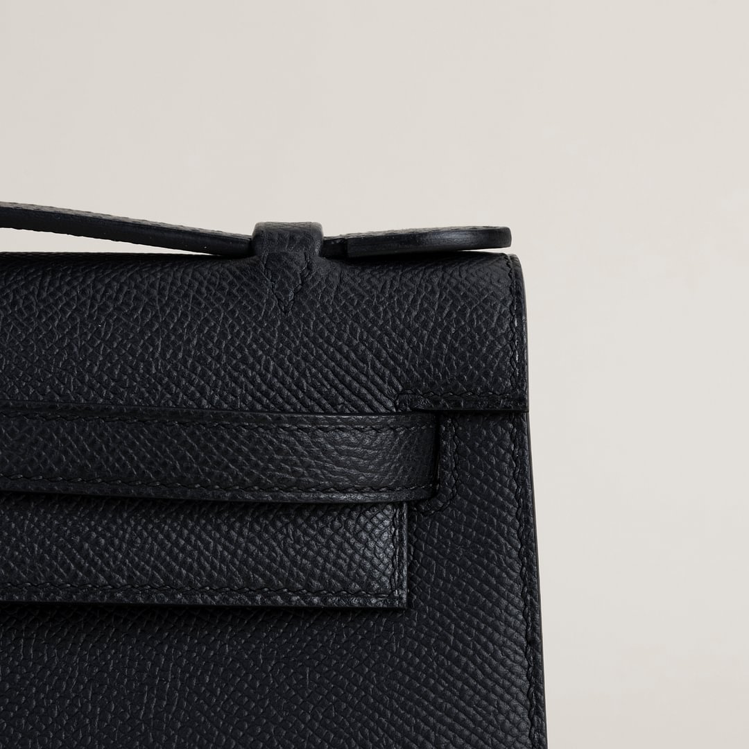 Kelly pochette Epsom 89 Noir RGHW
