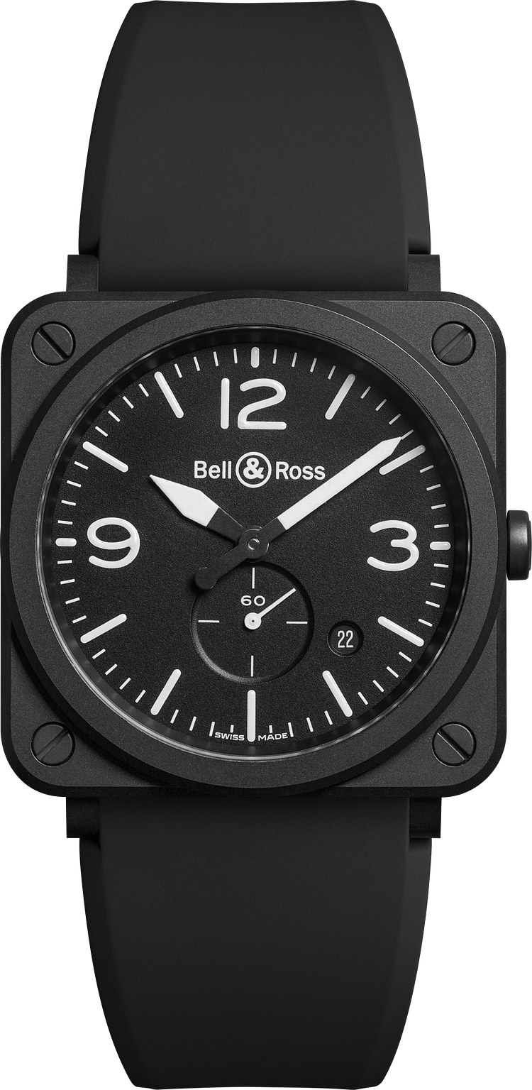 Bell & Ross Watch BRS Black Matt Quartz