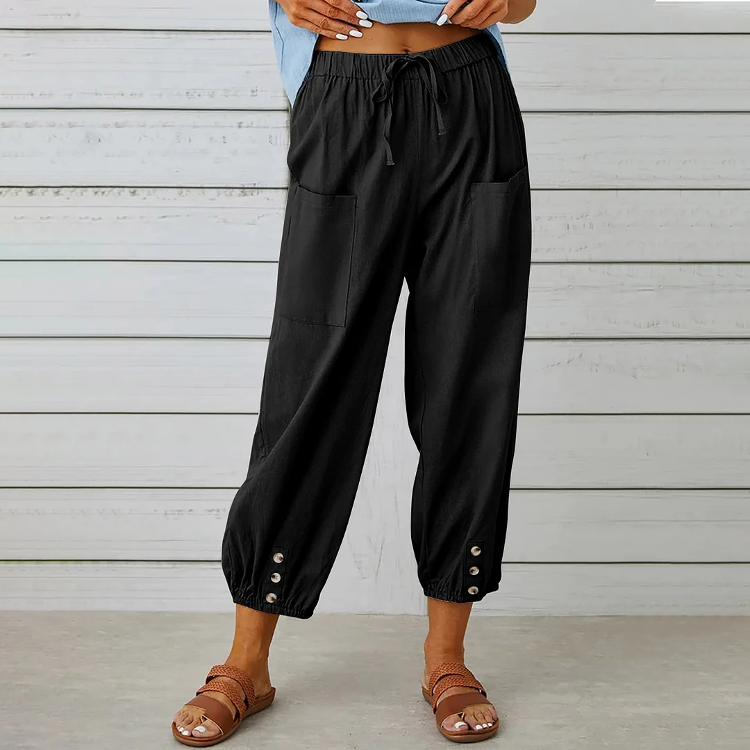 Loose Fitting Casual Pants