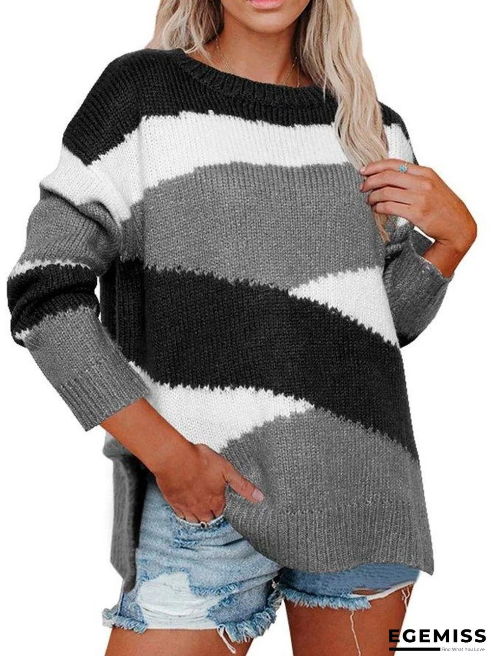 Crew Neck Sweater | EGEMISS