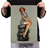 Pin up Girl - Vintage Metal Signs - 30*40cm